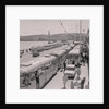 Oddfellows in coaches on Douglas Promenade by Manx Press Pictures