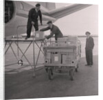 Unloading freight at Ronaldsway Airport by Manx Press Pictures