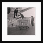 Unloading freight at Ronaldsway Airport by Manx Press Pictures