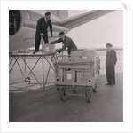 Unloading freight at Ronaldsway Airport by Manx Press Pictures