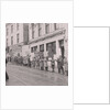 Strike pickets at Transport House by Manx Press Pictures