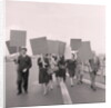 Strike pickets at Ronaldsway Airport by Manx Press Pictures