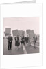 Strike pickets at Ronaldsway Airport by Manx Press Pictures