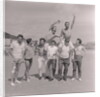 Holidaymakers on Douglas beach (?) by Manx Press Pictures