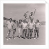 Holidaymakers on Douglas beach (?) by Manx Press Pictures