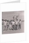 Holidaymakers on Douglas beach (?) by Manx Press Pictures