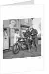Honda 450 motor cycle, Isle of Man by Manx Press Pictures