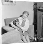 Isleof Man Times Personality with dog, Ramsey by Manx Press Pictures
