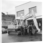 New JCB digger, EB Christians, Isle of Man by Manx Press Pictures