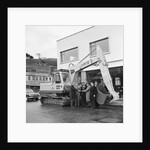 New JCB digger, EB Christians, Isle of Man by Manx Press Pictures