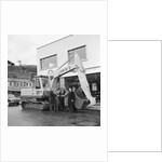 New JCB digger, EB Christians, Isle of Man by Manx Press Pictures