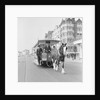 Travel agents on horse tram, Douglas Promenade by Manx Press Pictures