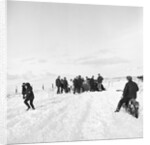 Car stuck in snow, Baldwin by Manx Press Pictures