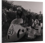 Ernie Leece, TT sidecar competitor by Manx Press Pictures