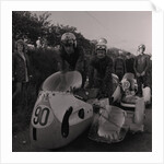 Ernie Leece, TT sidecar competitor by Manx Press Pictures
