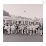Start of the Men's Parish Walk by Manx Press Pictures