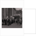 G.P.O. strike picket, Villa Marina by Manx Press Pictures