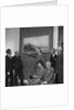 Unveiling of the painting 'Peel Castle and Shore' by Henry James Holding, Manx Museum, Douglas by Manx Press Pictures
