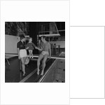 Swimmer at Derby Castle by Manx Press Pictures