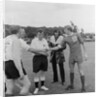 George Best at charity football match by Manx Press Pictures