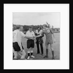 George Best at charity football match by Manx Press Pictures