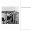 George Best at charity football match by Manx Press Pictures