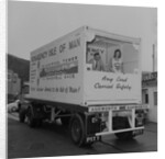 Miss Isle of Man in container by Manx Press Pictures