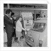 Petrol station auto pay kiosk, Geoff Duke's Garage on Peel Road by Manx Press Pictures