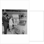 Petrol station auto pay kiosk, Geoff Duke's Garage on Peel Road by Manx Press Pictures