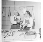 Retiring fishmonger, Isle of Man by Manx Press Pictures