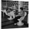 Television seats at Ronaldsway Airport by Manx Press Pictures