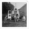 Homemade caravan by Manx Press Pictures