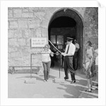 Visitor to Castle Rushen by Manx Press Pictures