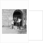 Visitor to Castle Rushen by Manx Press Pictures