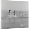 Holidaymakers in the sea at Douglas by Manx Press Pictures
