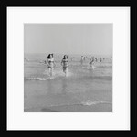 Holidaymakers in the sea at Douglas by Manx Press Pictures