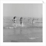 Holidaymakers in the sea at Douglas by Manx Press Pictures