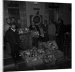 Publicans with Christmas hampers, Isle of Man by Manx Press Pictures