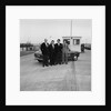 Tourist Board staff on Douglas Pier by Manx Press Pictures