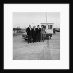 Tourist Board staff on Douglas Pier by Manx Press Pictures