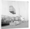 New buses arrive off boat, Douglas Harbour by Manx Press Pictures