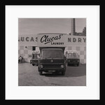 Clucas' laundry cleaners van by Manx Press Pictures