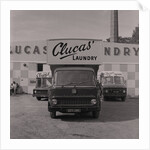 Clucas' laundry cleaners van by Manx Press Pictures