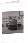 Clucas' laundry cleaners van by Manx Press Pictures