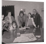Ray Clemence, goalkeeper for Liverpool football team, in the Mayor’s parlour by Manx Press Pictures
