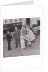 Visitors to the Isle of Man for 70 years arrive at Ronaldsway Airport by Manx Press Pictures