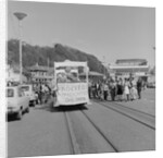 Sponsored tram push by Manx Press Pictures