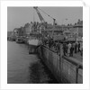 Boat launch on Douglas North Quay by Manx Press Pictures