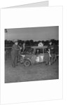 Stock car racing (Dave Craine in driver's seat) by Manx Press Pictures