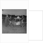 Stock car racing (Dave Craine in driver's seat) by Manx Press Pictures